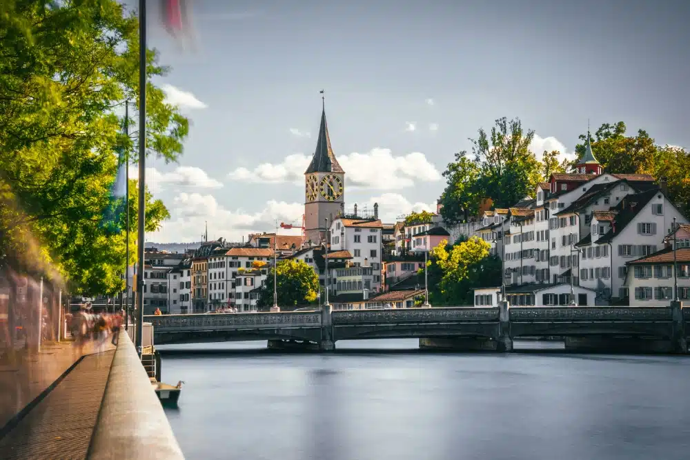Zurich-mapa
