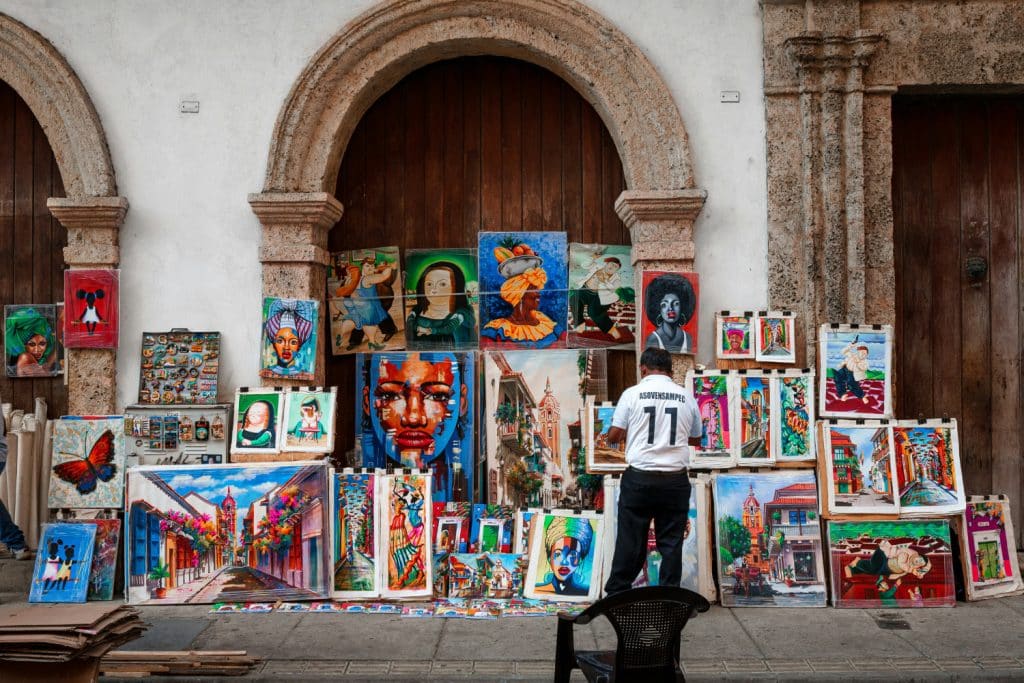 cuadros-de arte-calle de cartagena