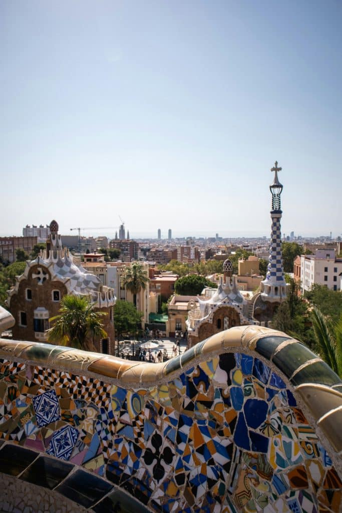 mirador de la ciudad de barcelona