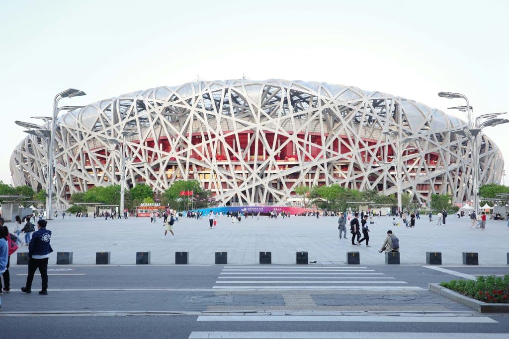 Estadio Olímpico en Beijing