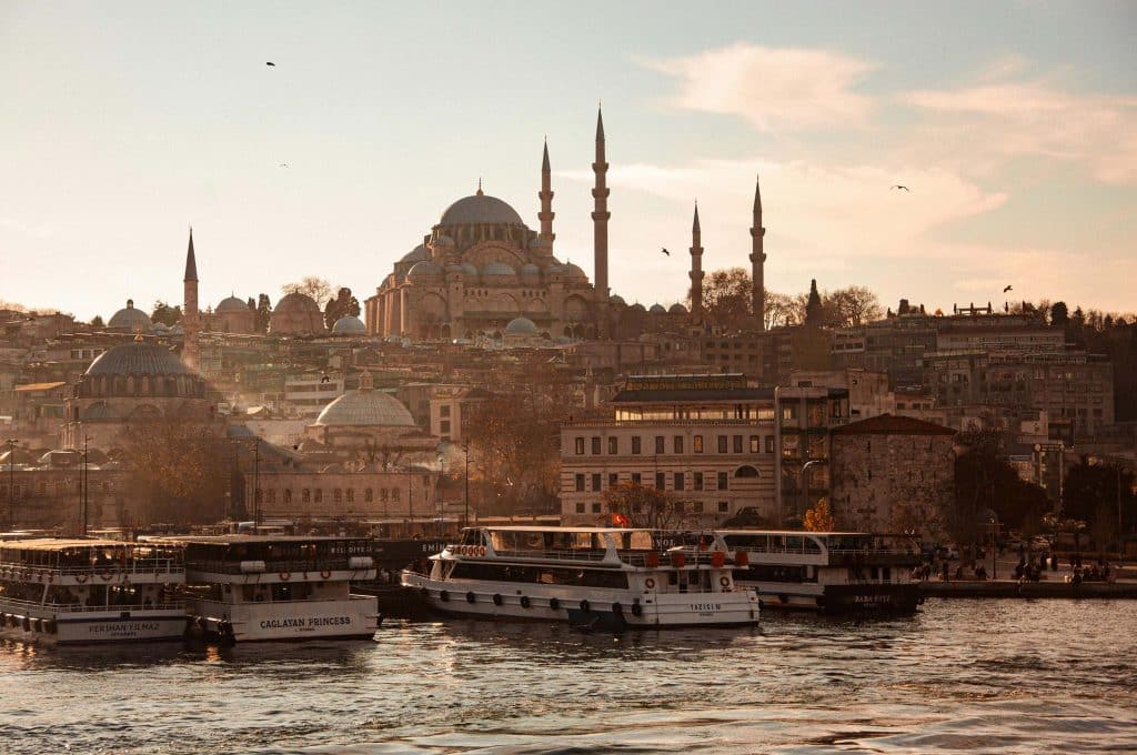 Estambul al atardecer