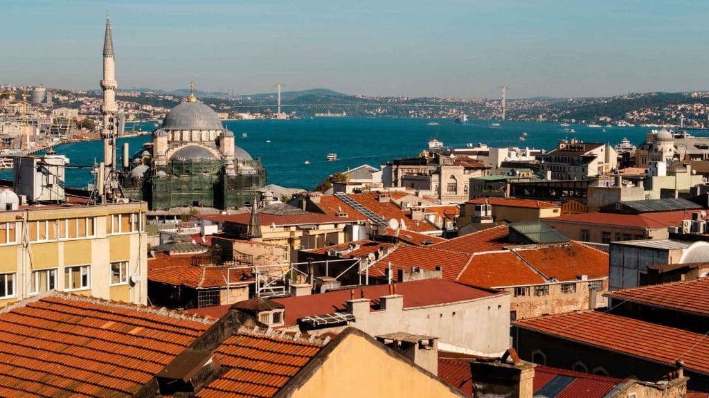 Vista de la ciudad de Estambul