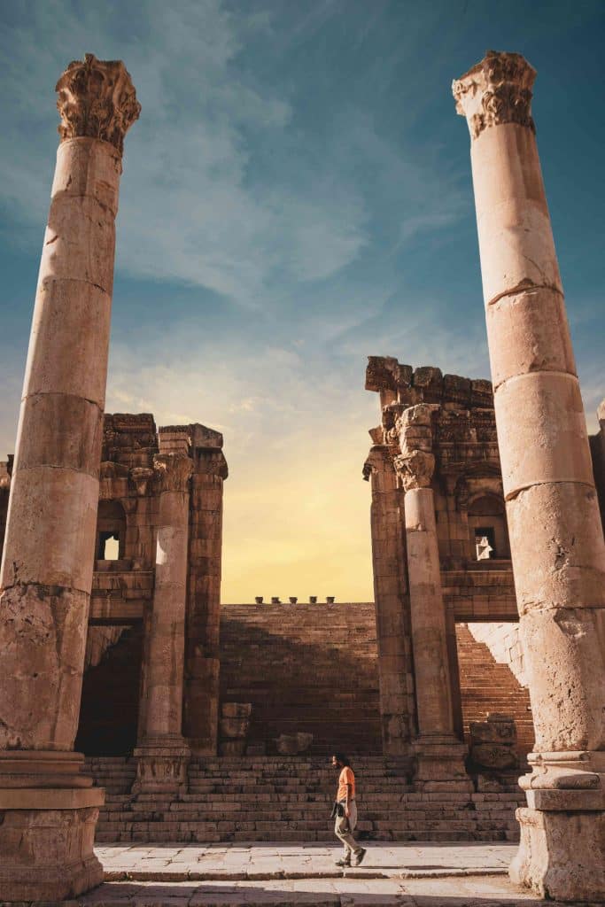 Jerash, antigua ciudad Romana