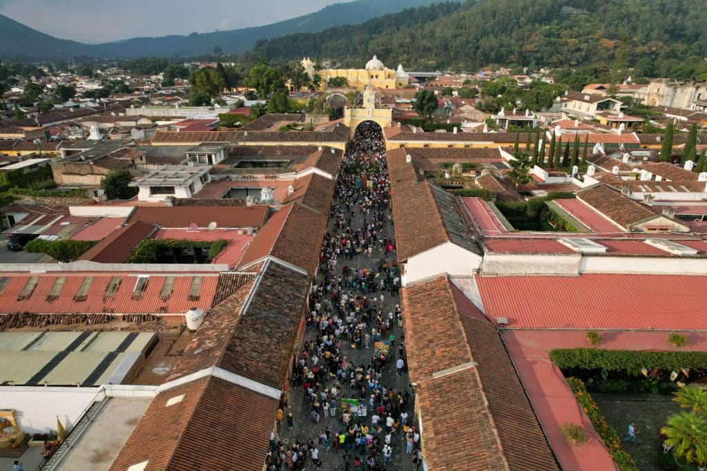 Vista calle de antigua