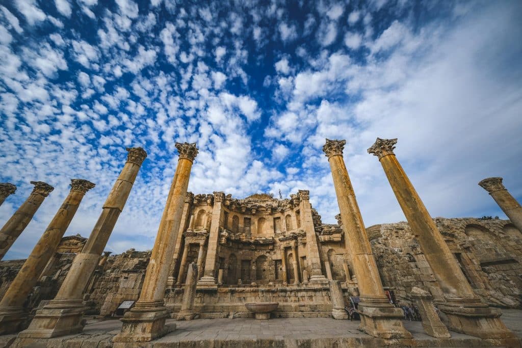 Ruinas en Jerash