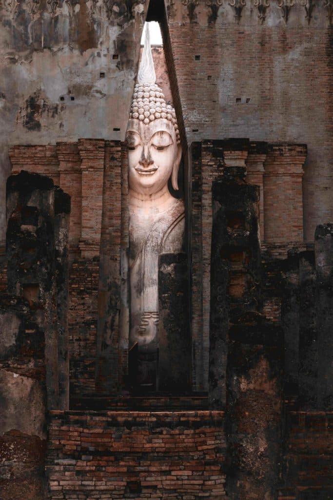 Estatua gigante de Buda en Wat Si Chum