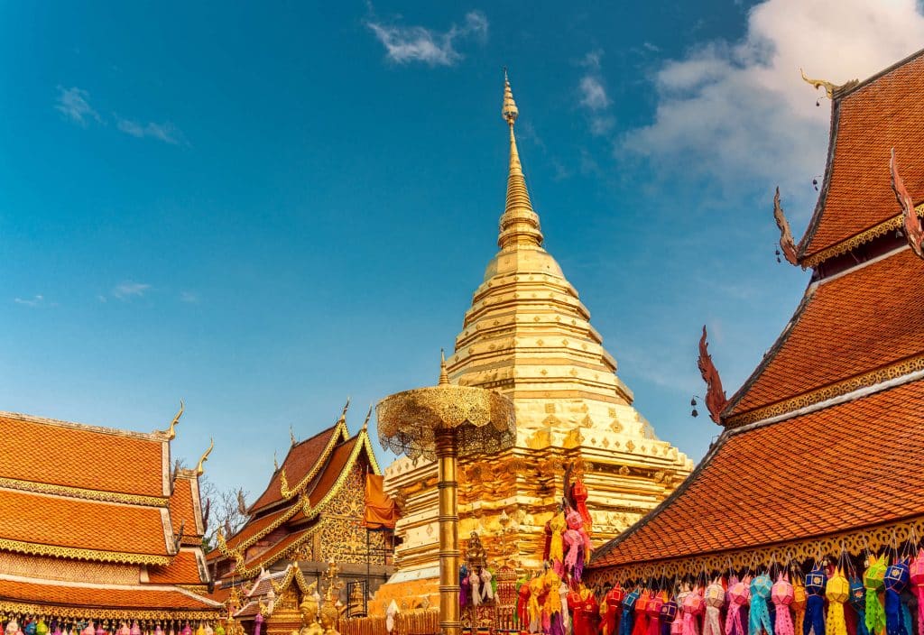 Tailandia Wat Phra That Doi