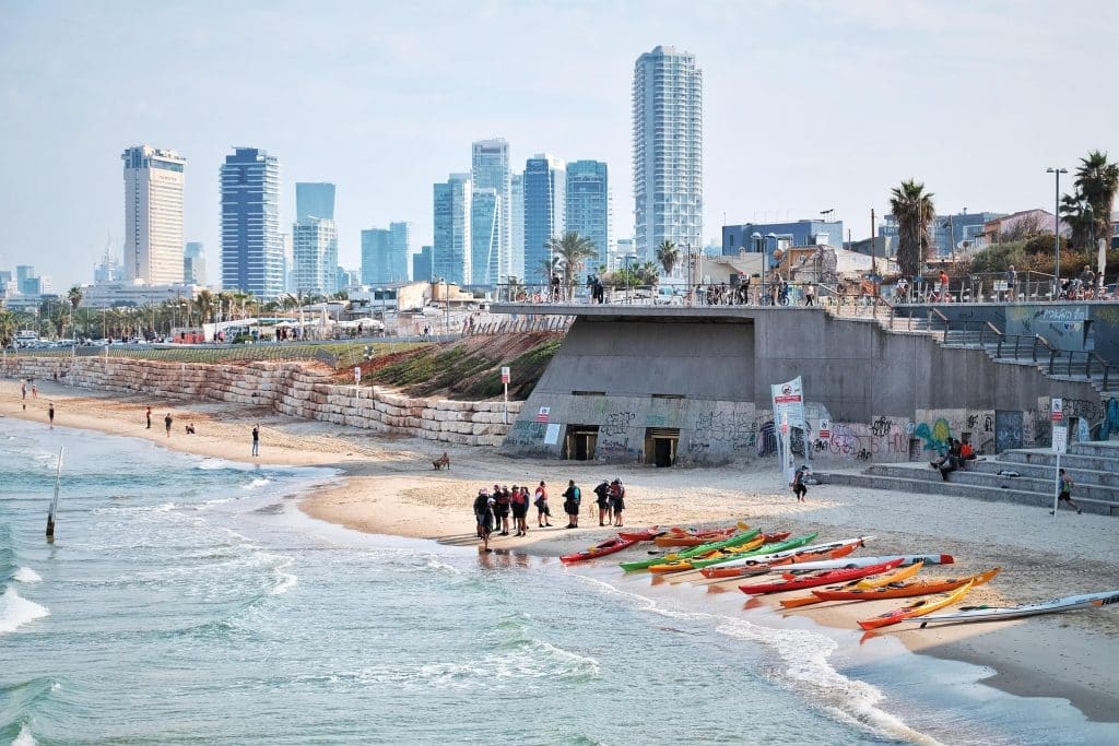 Playa en Tel Aviv