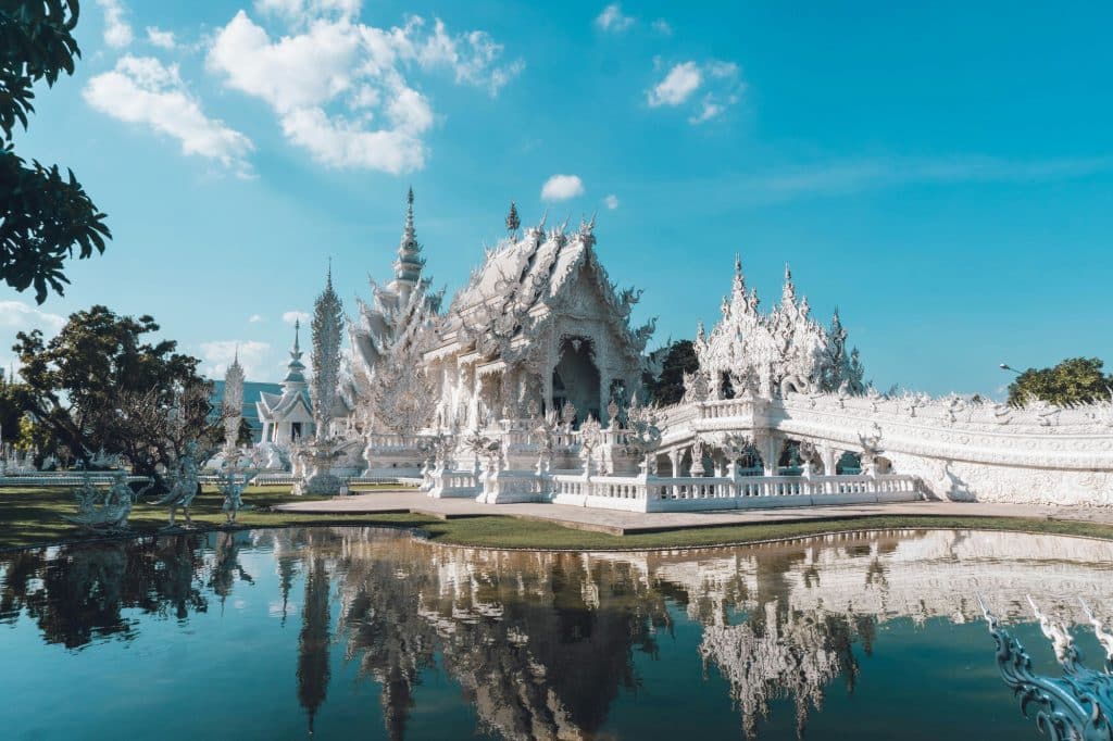 Templo Blanco Tailandia en Chiang Rai