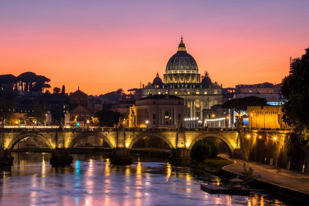 Vaticano atardecer