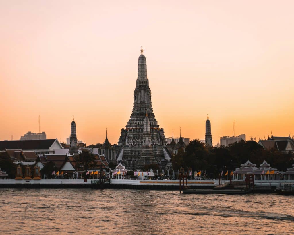 Templo Wat Arun en Bangkok
