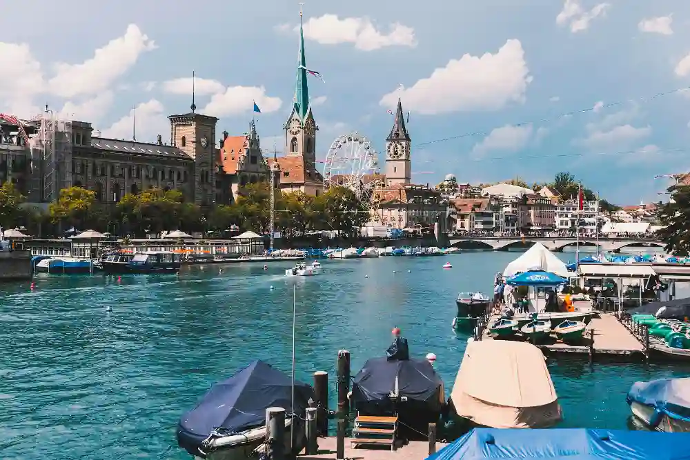 Zurich imagen mapa